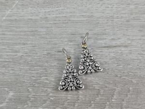 Brighton Noelle Tree Christmas Bead Charm Pair Set of 2